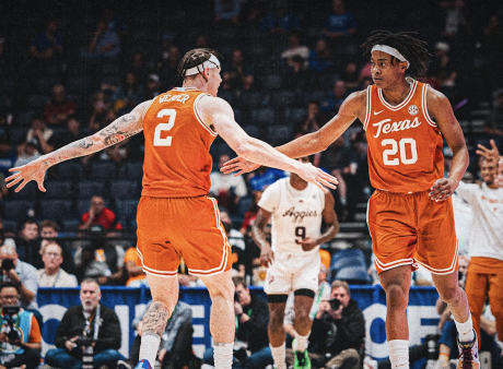 The Texas Longhorns survived with their season on the line again, this time in a 94-89 double overtime win over Texas A&M on Thursday in the SEC Tournament.