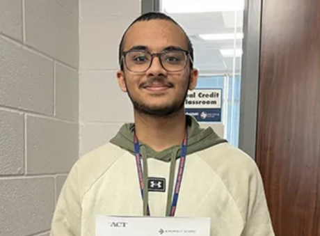 Shawn Ray, a senior at the Class 6A school northwest of Houston, achieved a perfect score of 36 on the ACT, which only about 1% of all test takers accomplish.