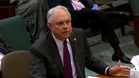 Rep. Drew Darby testifies.