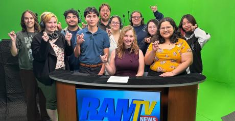 Ram TV Crew: 1st Place in Video Newscast