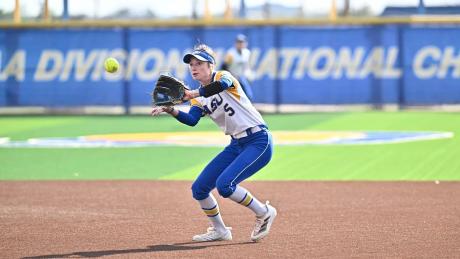 Erin Plunkett and the No. 7-ranked Angelo State Rambelles are home this weekend for four games at Mayer Softball Field.