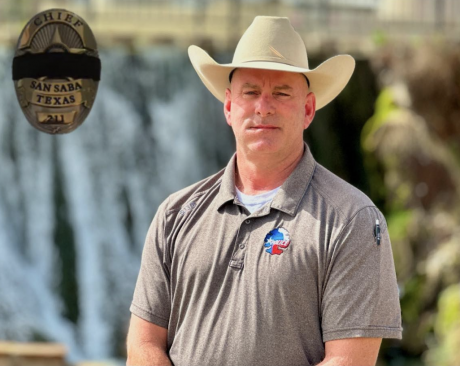 San Saba Chief of Police Steven B. Newkirk died unexpectedly in the early morning hours of Friday