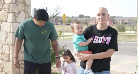 Mallary and Marc Campos with their children