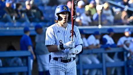 Angelo State outfielder Jacob Guerrero was named an All-American on Wednesday by the National College Baseball Writers Association.