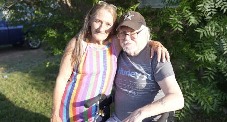 Ray Cook and his wife