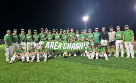 2025 Area Champions: Wall Hawks Baseball