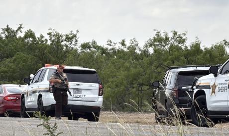 Manhunt West of San Angelo on Monday, May 26