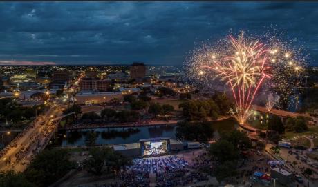 The 5th Annual Star-Spangled Banner Concert & Fireworks, organized by San Angelo LIVE!, will be held at the Bill Aylor Sr. Memorial RiverStage on Thursday, July 3.
