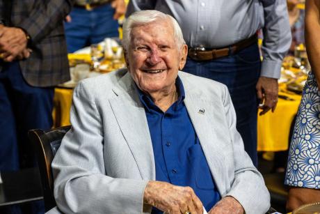 Legendary Angelo State University men’s basketball coach Phil George celebrated his 101st birthday on Tuesday, June 3.