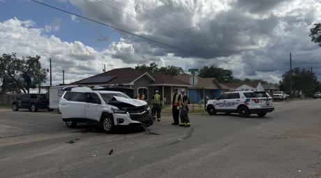A woman who disregarded a stop sign caused a crash in a residential area Wednesday afternoon.