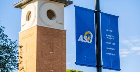 ASU Housley Tower and Mall Banner