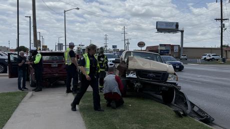 A driver who “wasn’t really paying attention” caused a crash Monday afternoon on Sherwood Way.