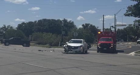 Crash at Sherwood Way and Howard Street on Monday, June 16