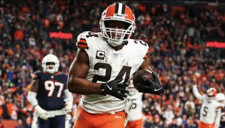 Former Cleveland Browns Running Back Nick Chubb