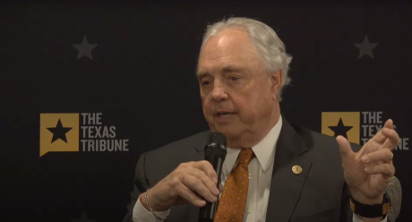 Rep. Drew Darby speaks at a Texas Tribune event held in San Angelo on June 24, 2025. 