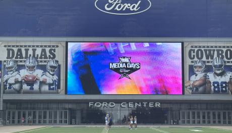 The Ford Center in Frisco hosted the Big 12 Conference Media Days on Tuesday and Wednesday, July 8-9