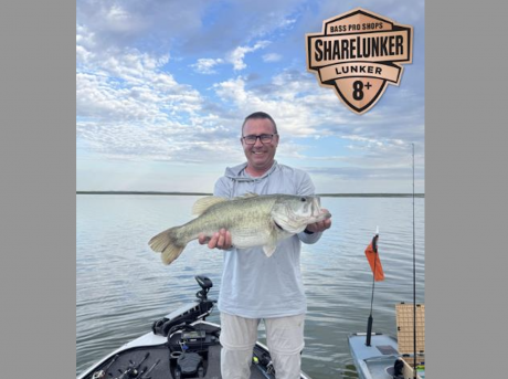 Twin Buttes Reservoir isn't known for producing many ShareLunker fish, but San Angelo's Stephen Sonnenberg recently caught the lake's fourth of the year.