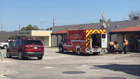 Two people were taken to the hospital after a crash Wednesday afternoon at the intersection of Howard and Junius