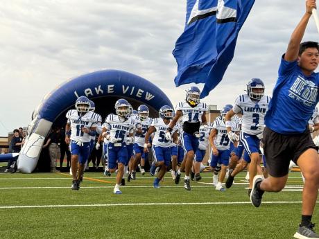 Lake View defeats Snyder 49-28 on Sept. 5, 2025. 