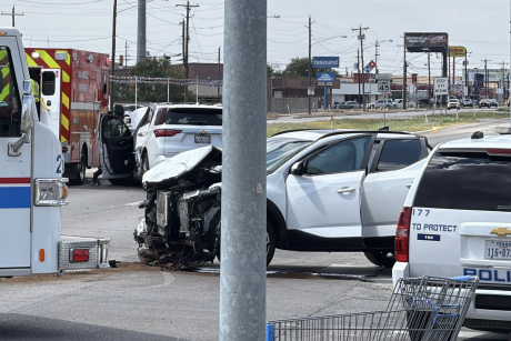 Crash at 23rd Street and North Bryant Boulevard