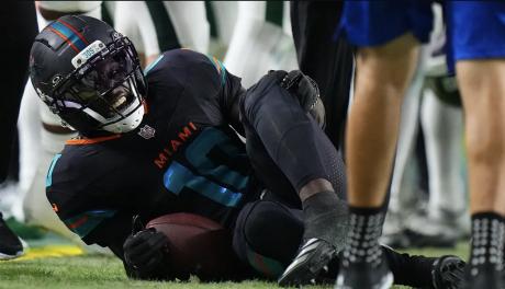 Miami Dolphins Wide Receiver Tyreek Hill suffered a significant leg injury on Monday Night Football