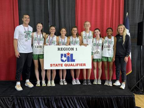 The Wall Lady Hawks are headed to the UIL Cross Country State Championships after running to a second-place finish Monday at the Region I-3A meet at Mae Simmons Park in Lubbock.