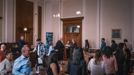 Immigrants from six countries became United States citizens Wednesday morning during a naturalization ceremony at the O.C. Fisher Federal Building in downtown San Angelo.