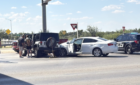 Crash Between Jeep and Chevy Impala