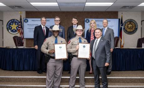 (Left to Right: Trooper Jeremy Ellis and Trooper Ty Wilkerson)