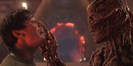 Noah Schnapp and Jamie Campbell Bower as Will and Vecna in Stranger Things 5