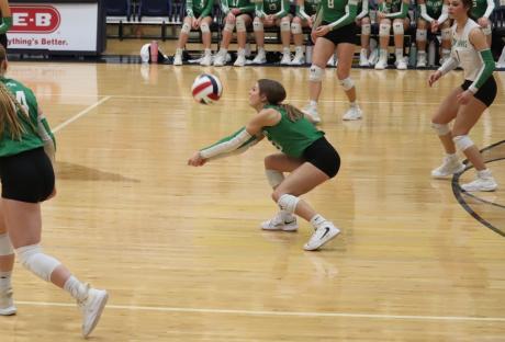 The Wall Lady Hawks’ most successful volleyball season in program history came to an end Saturday with a loss to Boyd in the state semifinals.