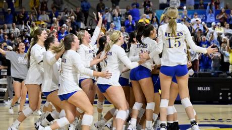 The Angelo State volleyball team completed a perfect run through the Lone Star Conference Tournament on Saturday, winning the title without dropping a single set.