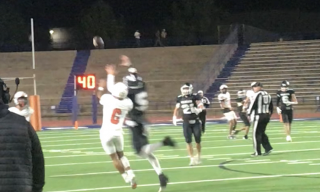 Water Valley's Landon Lacy Picks Off Robert Lee's Brenner Sherwood
