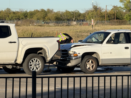 A crash late Monday afternoon on Avenue N sent one person to the hospital.