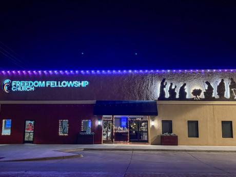 Freedom Fellowship Church Christmas Lights San Angelo 