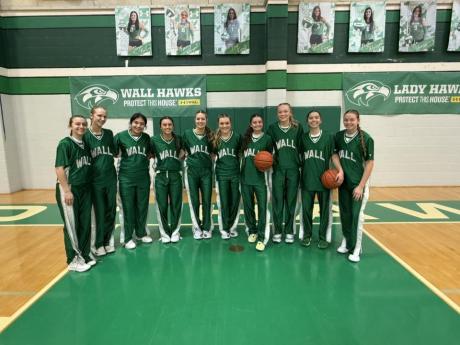 The Wall girls basketball team has been on a roll this week with three wins over Top 10 teams, and they face another state-ranked team this afternoon.