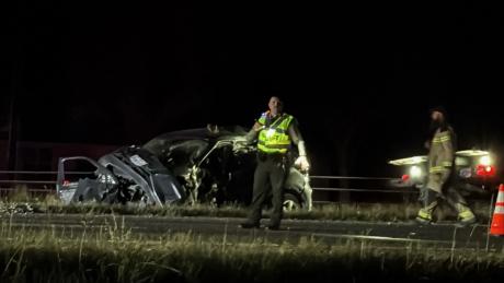 High-Speed T-Bone on US 87 Towards Wall on Dec. 8, 2025 at 1830 hours.