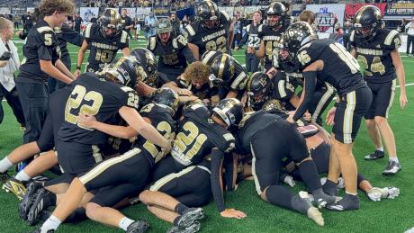 The Gordon Longhorns cemented their place as one of the great six-man dynasties in Texas high school football history with a 69-22 win over Rankin on Thursday in the Class 1A Division I state final at AT&T Stadium in Arlington.