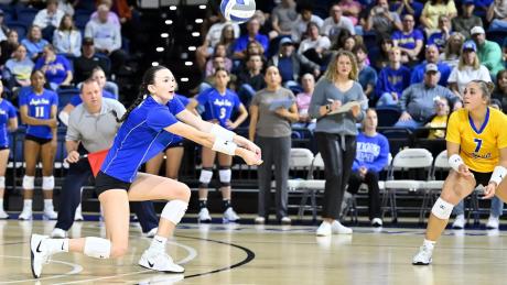 Angelo State junior Madi Parrish was named the South Central Regional Volleyball Player of the Year on Wednesday 