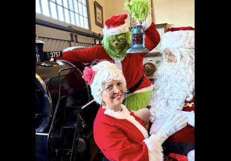 Santa’s Santa Fe Christmas will be held at the Railway Museum, 703 S. Chadbourne St., on Saturday, Dec. 13.