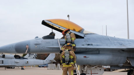 Goodfellow AFB introduces F-16 on Dec. 15, 2025. 