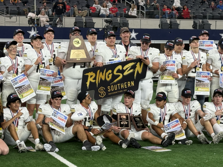 Bode Ham rushed for 430 yards and a state final-record 10 touchdowns to lead the No. 1-ranked Jayton Jaybirds to a 99-54 win over No. 3 Richland Springs on Wednesday in the Class 1A Division II state championship.