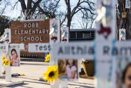 The first criminal trial over the delayed police response to the 2022 Robb Elementary School shooting is set to begin Monday, with a former Uvalde schools police officer accused of endangering children by failing to confront the gunman.