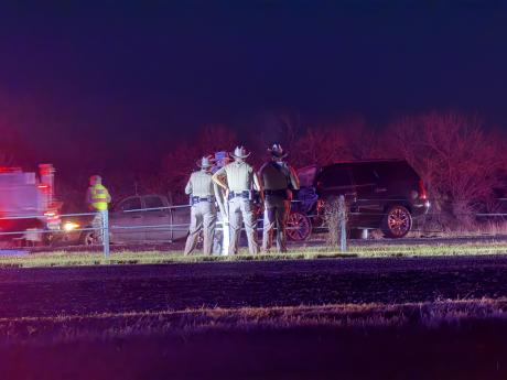 Crash on US 67 on Jan. 3, 2025. 