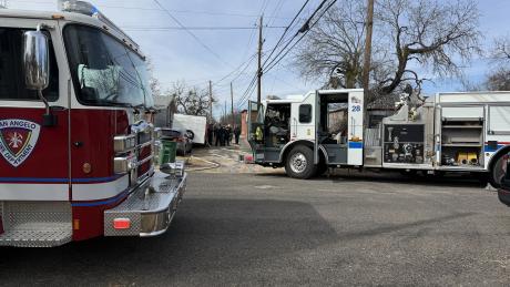 Firefighters were able to quickly extinguish a blaze Friday morning after a vehicle caught fire in a San Angelo neighborhood.