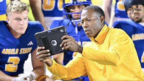 Angelo State Offensive Coordinator Jason Johnson