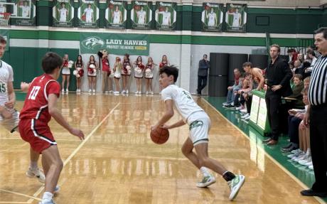 Wall Hawks' Braylon Nelson in Jim Ned 2026