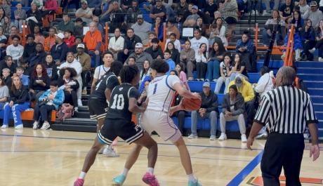 Central Bobcats' TK Taylor in action against Odessa Permian