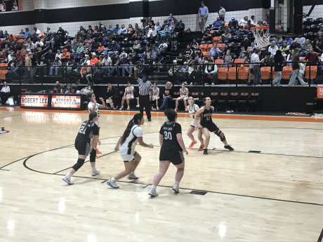 The Robert Lee and Water Valley girls basketball teams play Friday, Jan. 9, 2026, in Robert Lee.