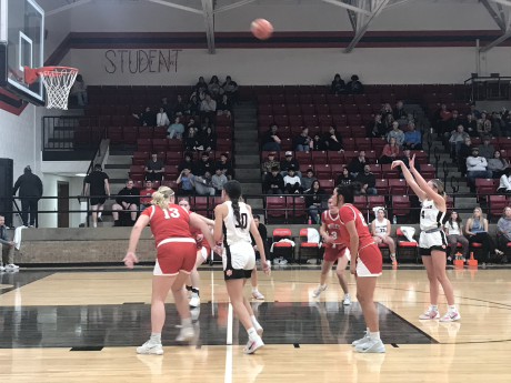 Ballinger's Ashtyn Wilson shoots a free throw in her team's game against Miles on Wednesday, Jan. 28, 2026, in Ballinger.